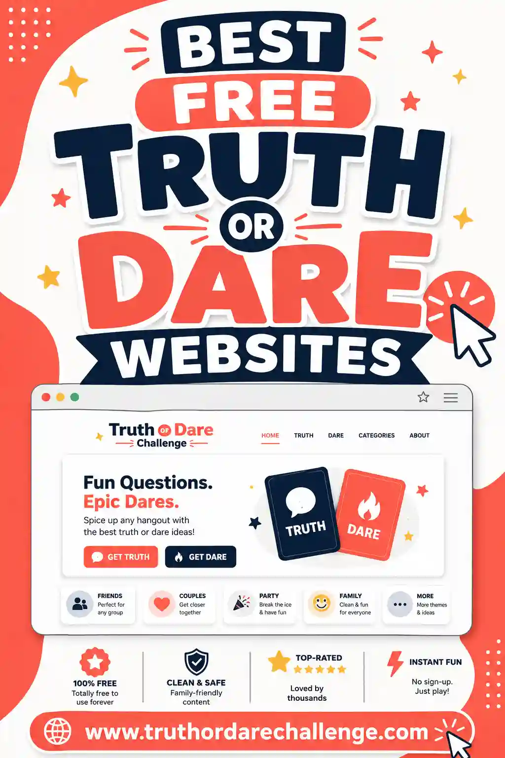 Best Free Truth or Dare Websites