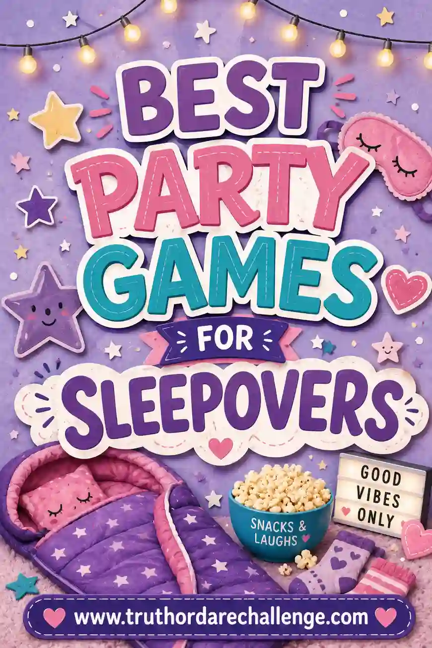 Best Party Games for Sleepovers: 12 That Keep the Night Going