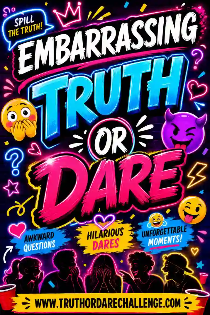 Friends laughing and covering their faces while playing an embarrassing round of truth or dare