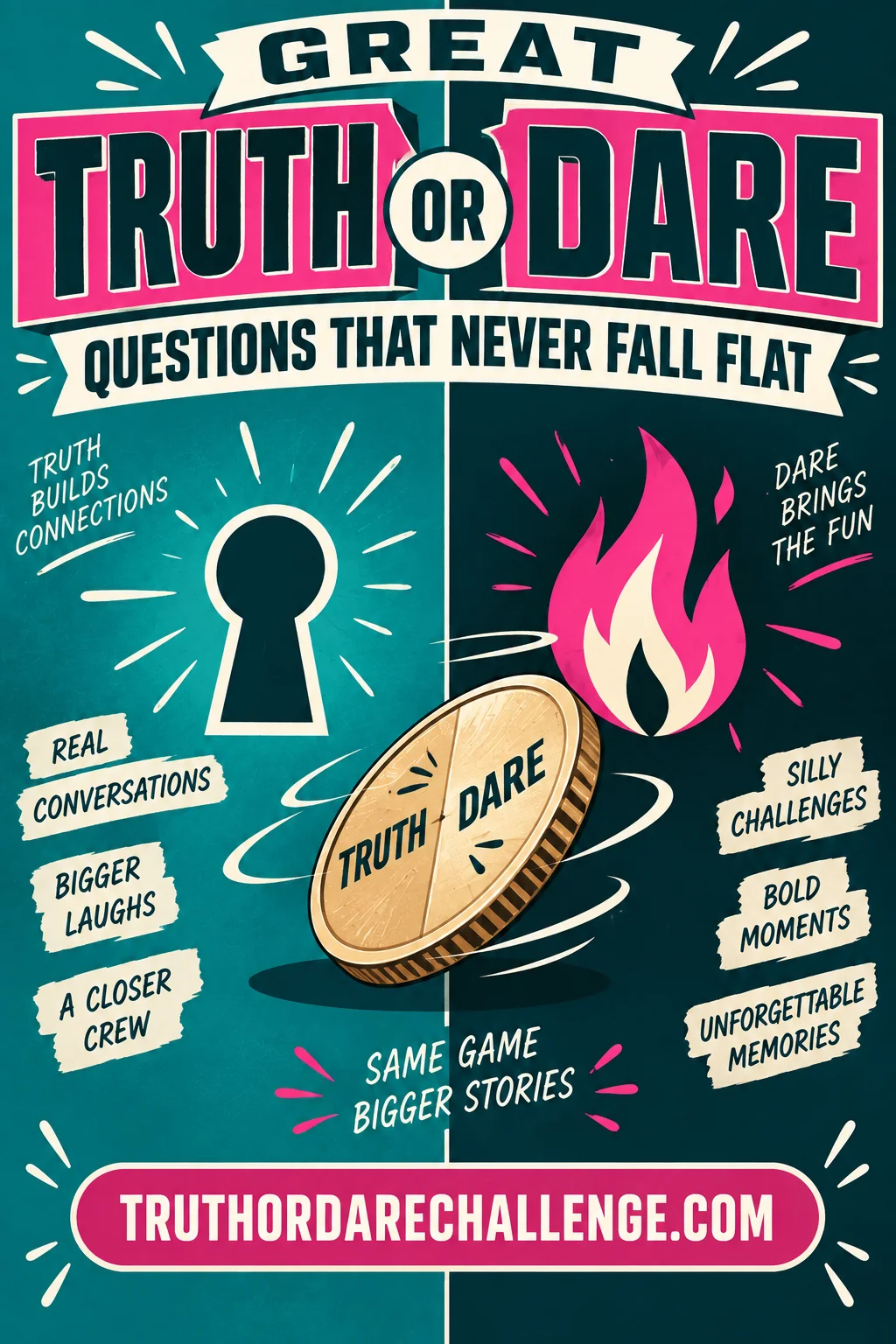 Great Truth or Dare Questions That Never Fall Flat