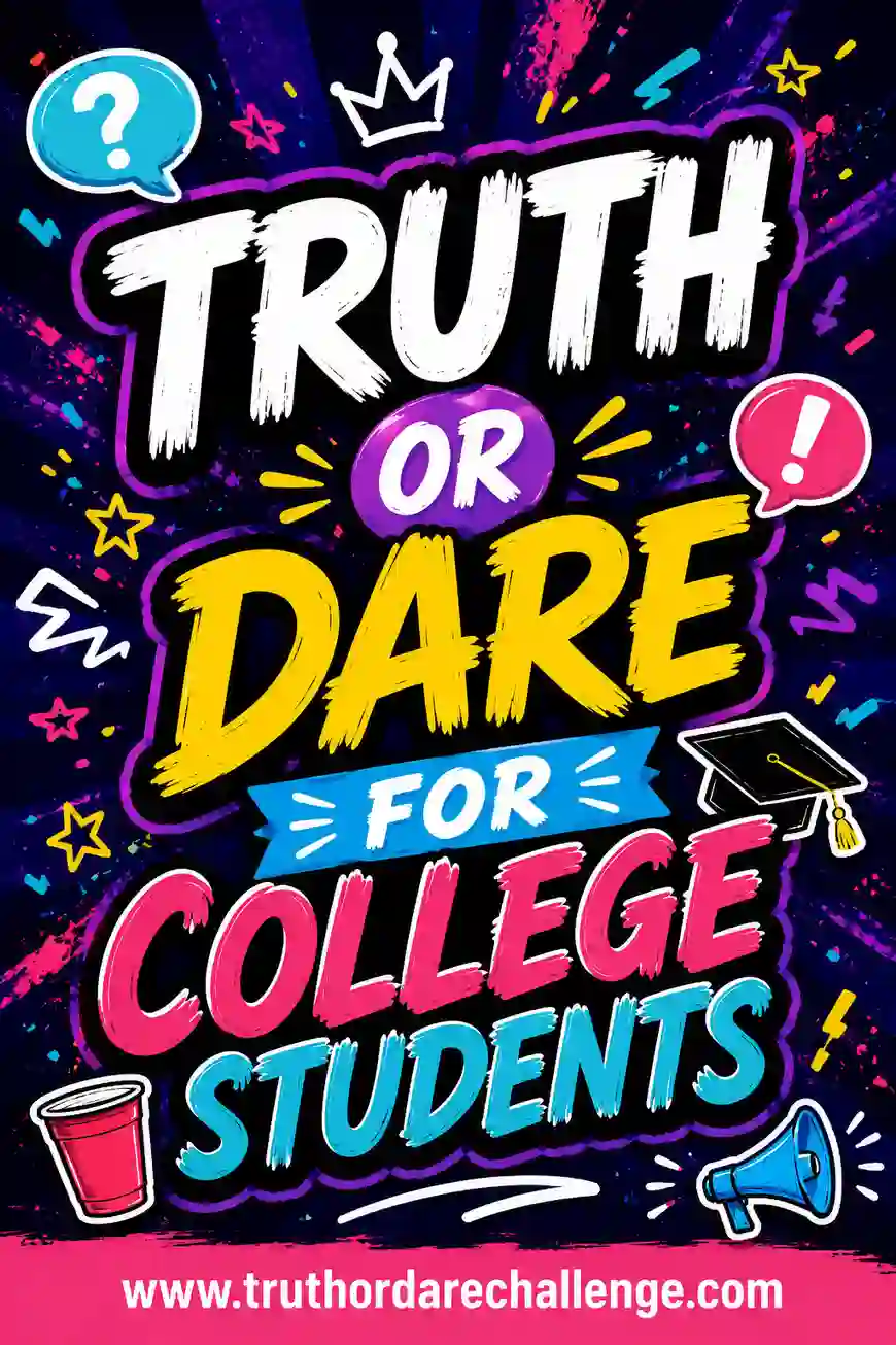 Truth or Dare for College Students: 60 Fun Prompts