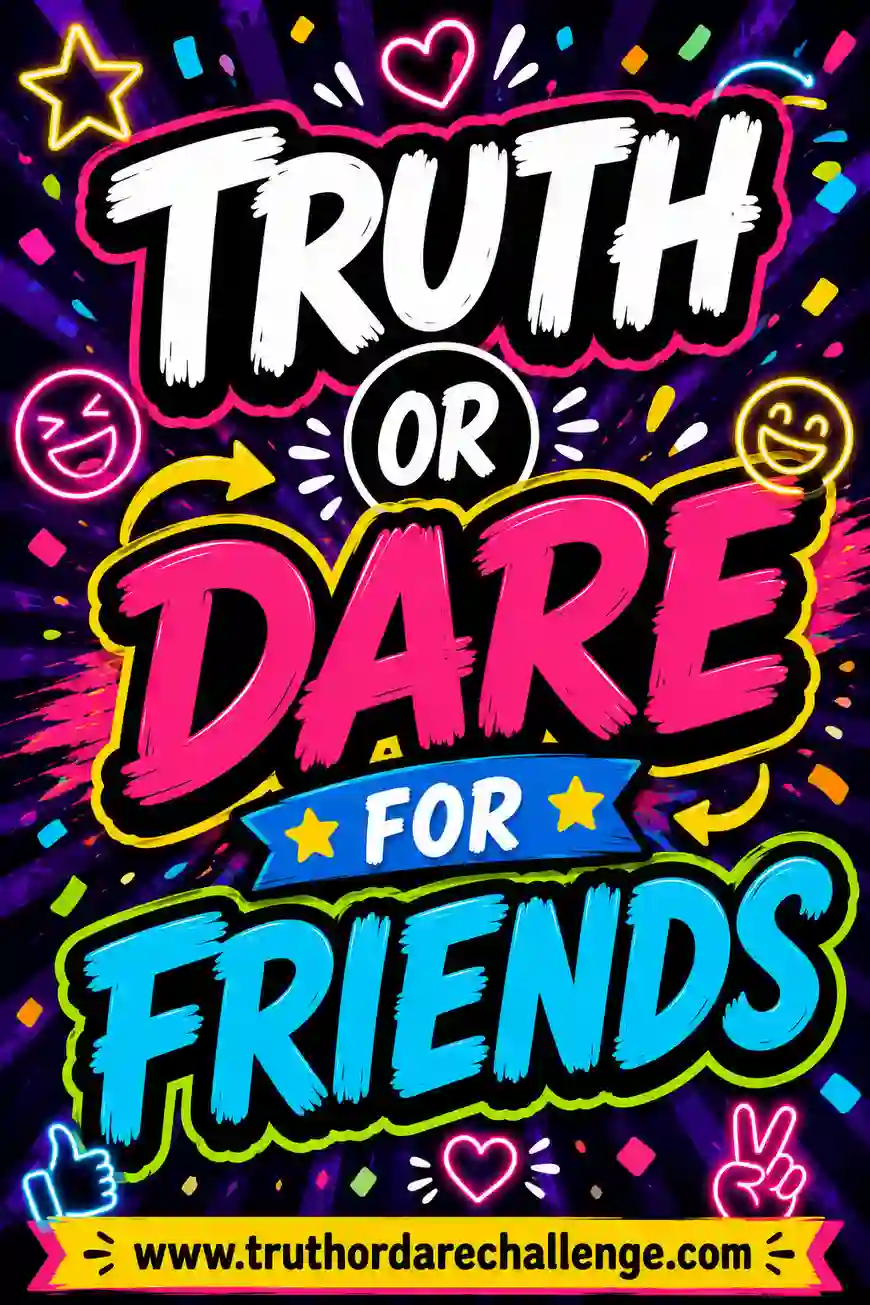 Truth or Dare for Friends: 60 Fun Questions & Dares