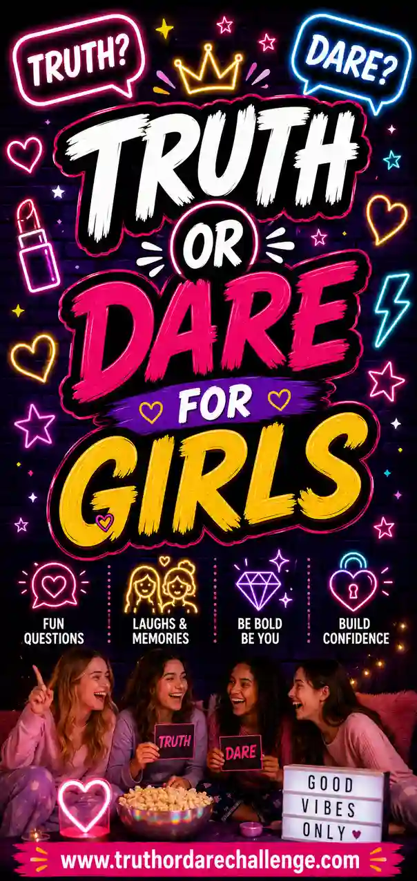 Truth or Dare for Girls: Fun Questions & Dares