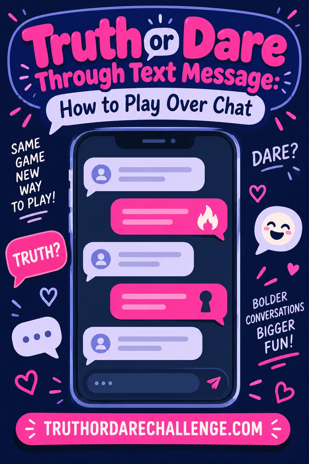 Truth or Dare Through Text Message: How to Play Over Chat